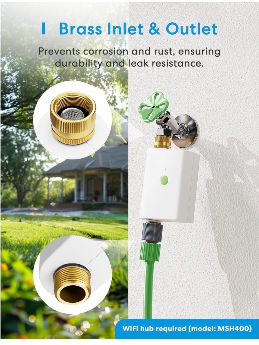WiFi Water Timer for Garden Hose - Smart Irrigation System - New in Box